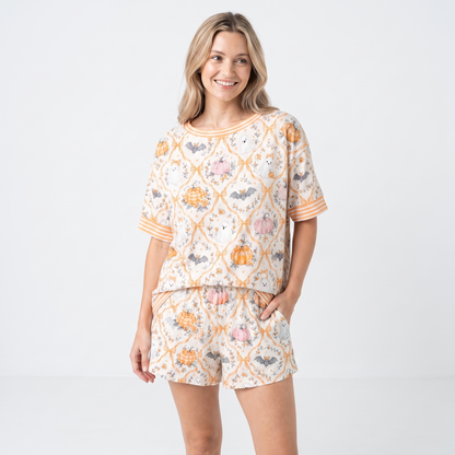 Pumpkin Trellis Women's Lounge Set