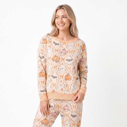 Pumpkin Trellis Women's Lounge Set