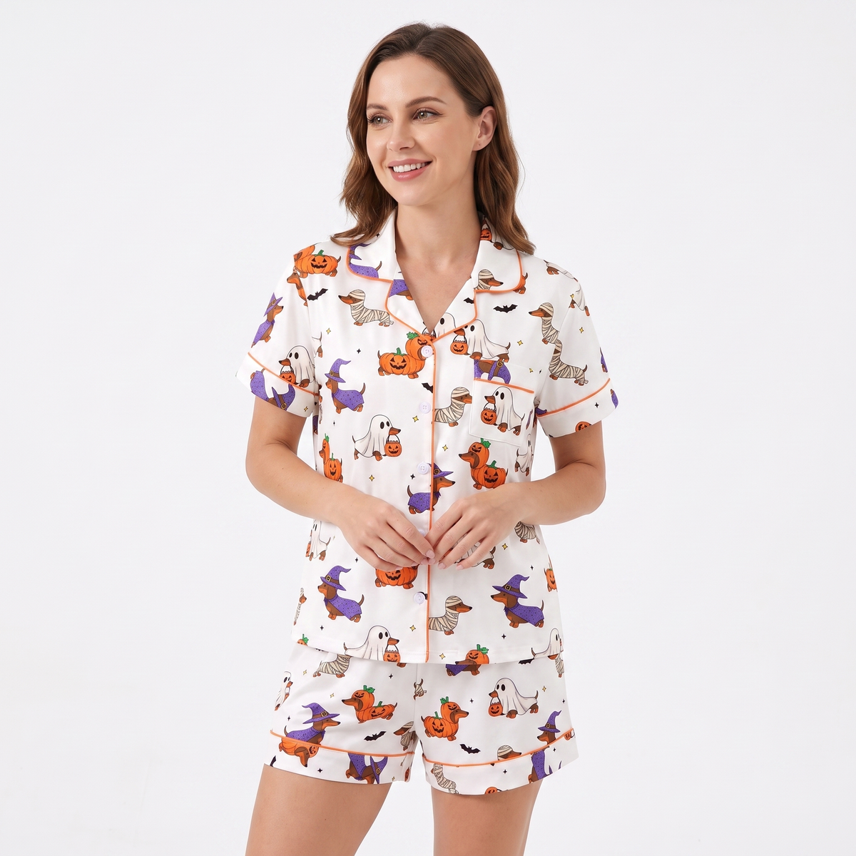 Spooky Dachshunds Halloween Pajamas