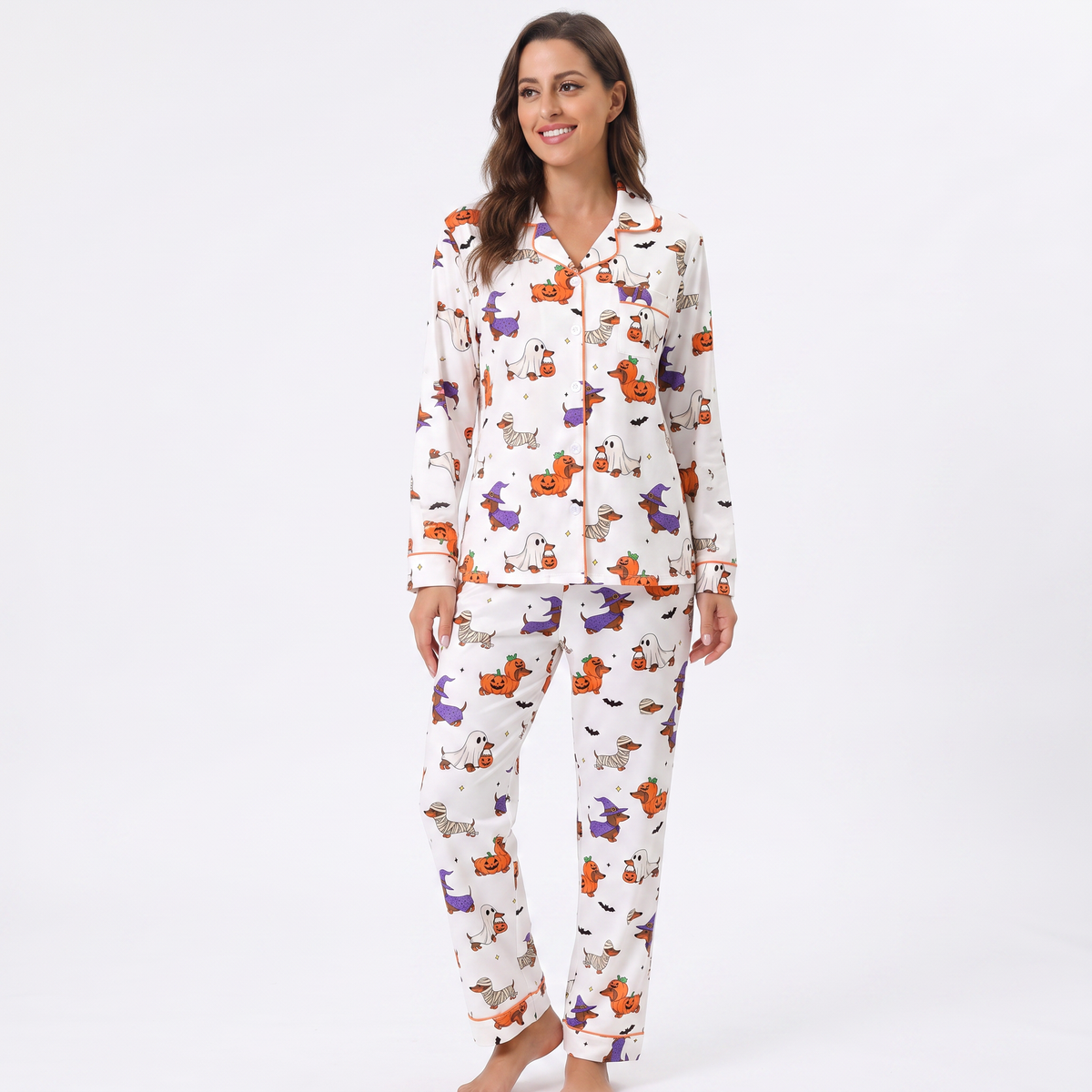 Spooky Dachshunds Halloween Pajamas