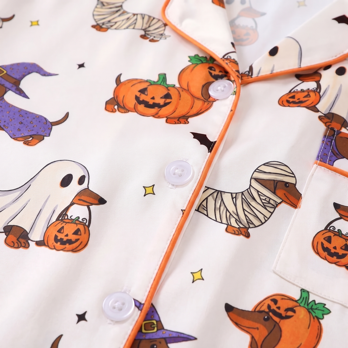 Spooky Dachshunds Halloween Pajamas