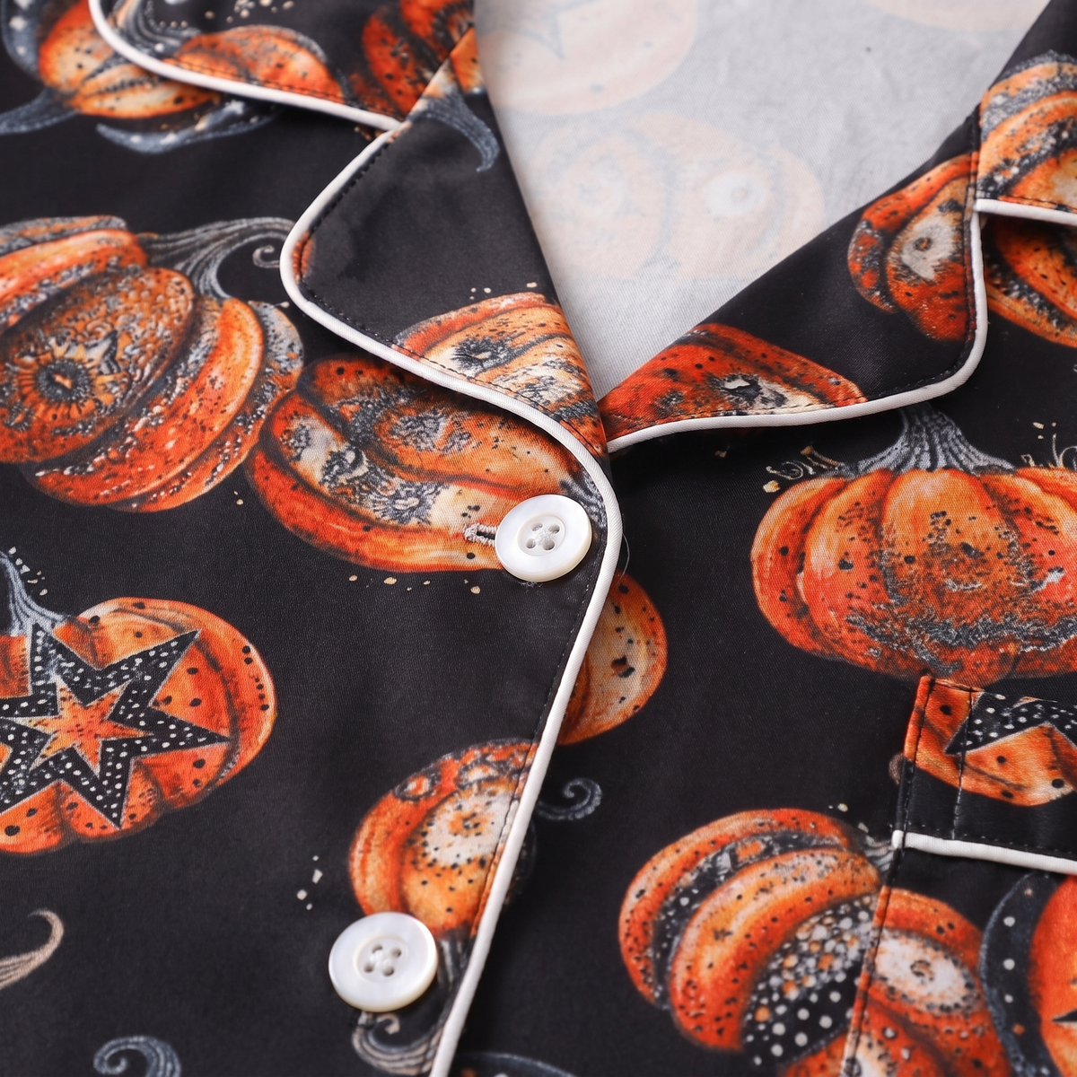 Starry Night Pumpkin Pajamas