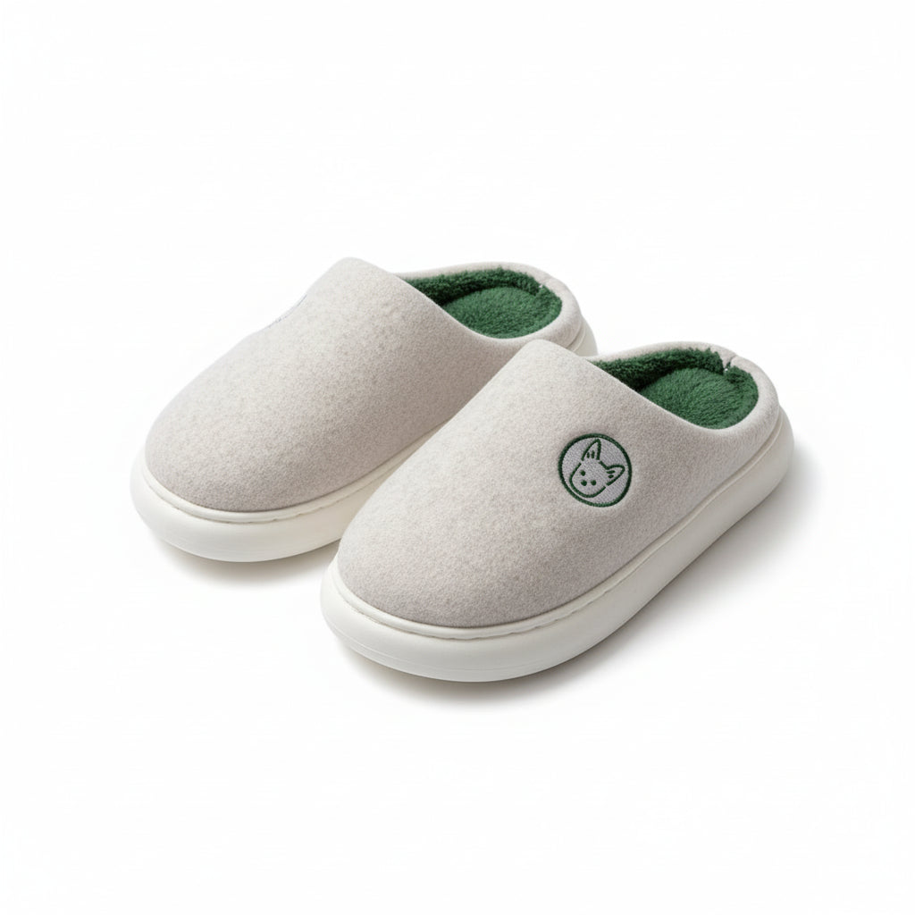 Puppy Patch Cozy House Slippers
