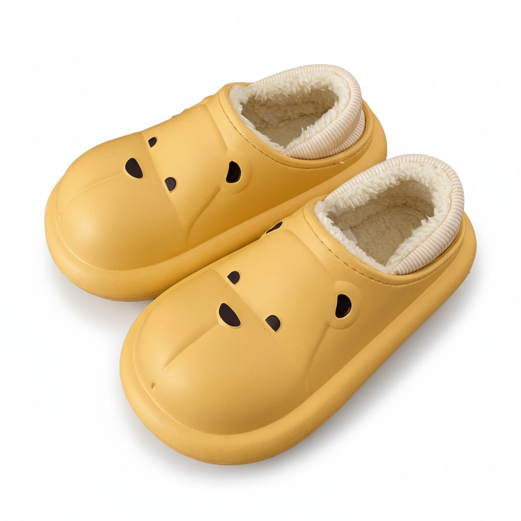 Splash-Guard Plush-Lined Home Clogs