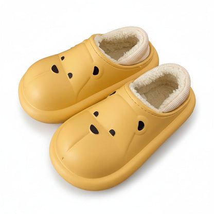 Splash-Guard Plush-Lined Home Clogs