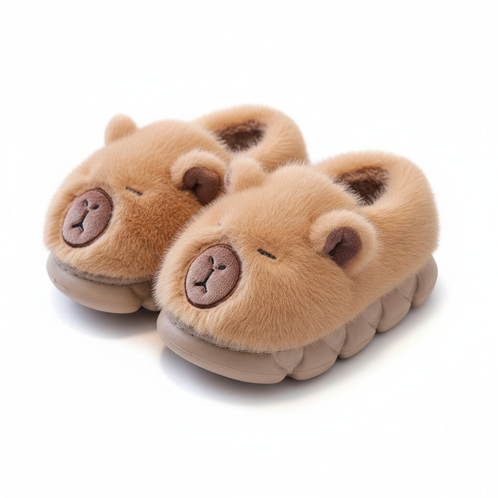 Squinty Capybara Slippers